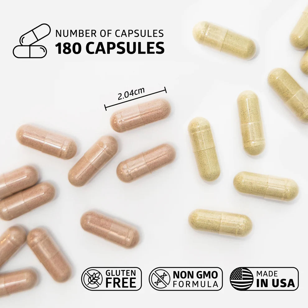2-Pack Super Fruits & Veggies Supplement, 180 Caps