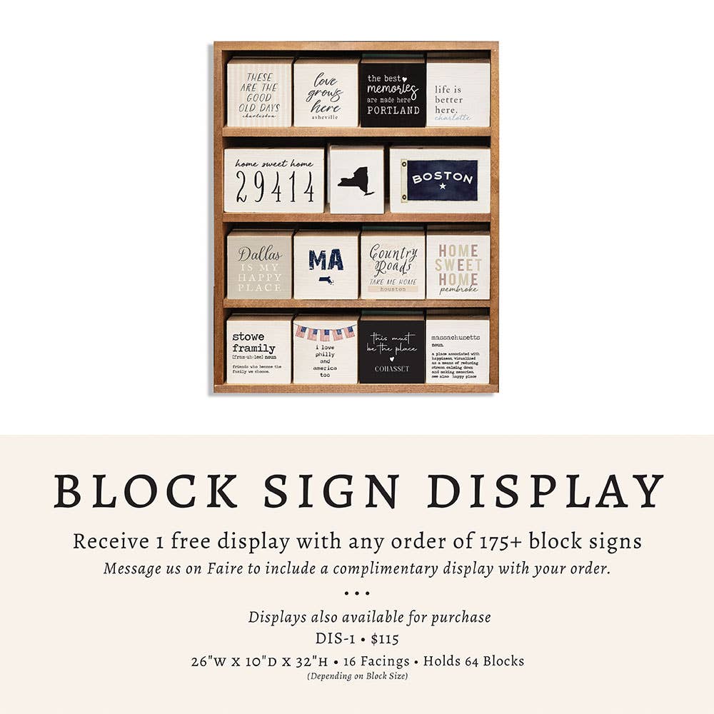 Saltwater Heals Everything Block Sign | Coastal Decor
