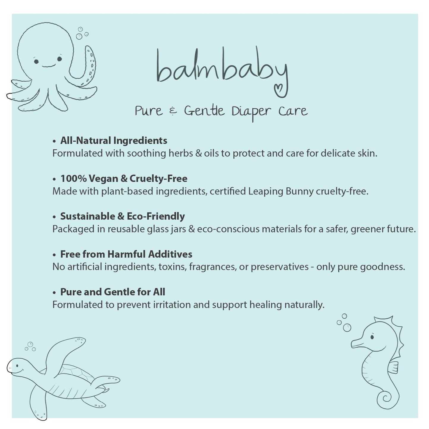 Balm Baby - Diaper Balm and ALL purpose skin aid - Eco Stick