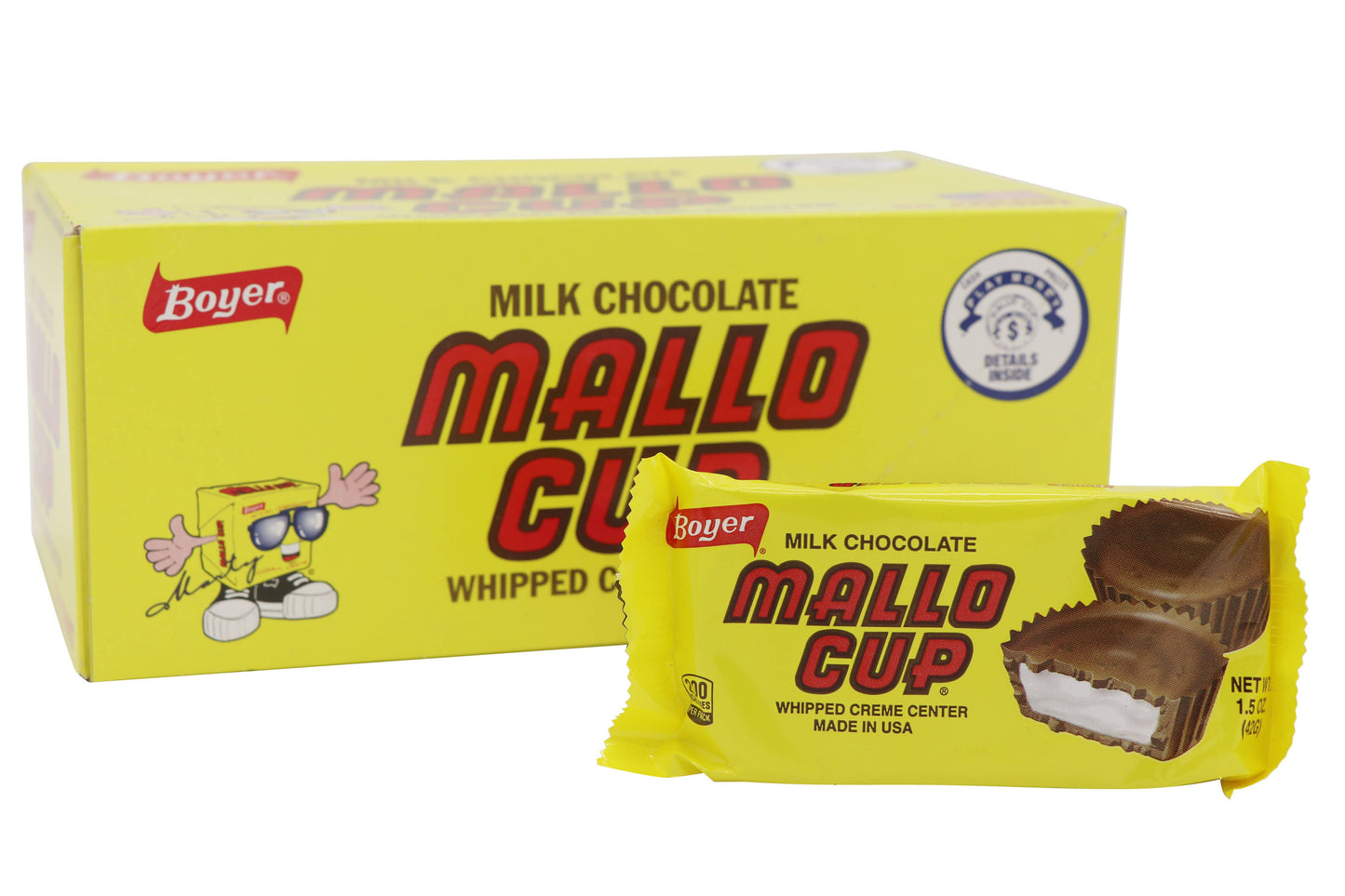 Boyer Mallo Cups, 1.5oz, 24ct Case