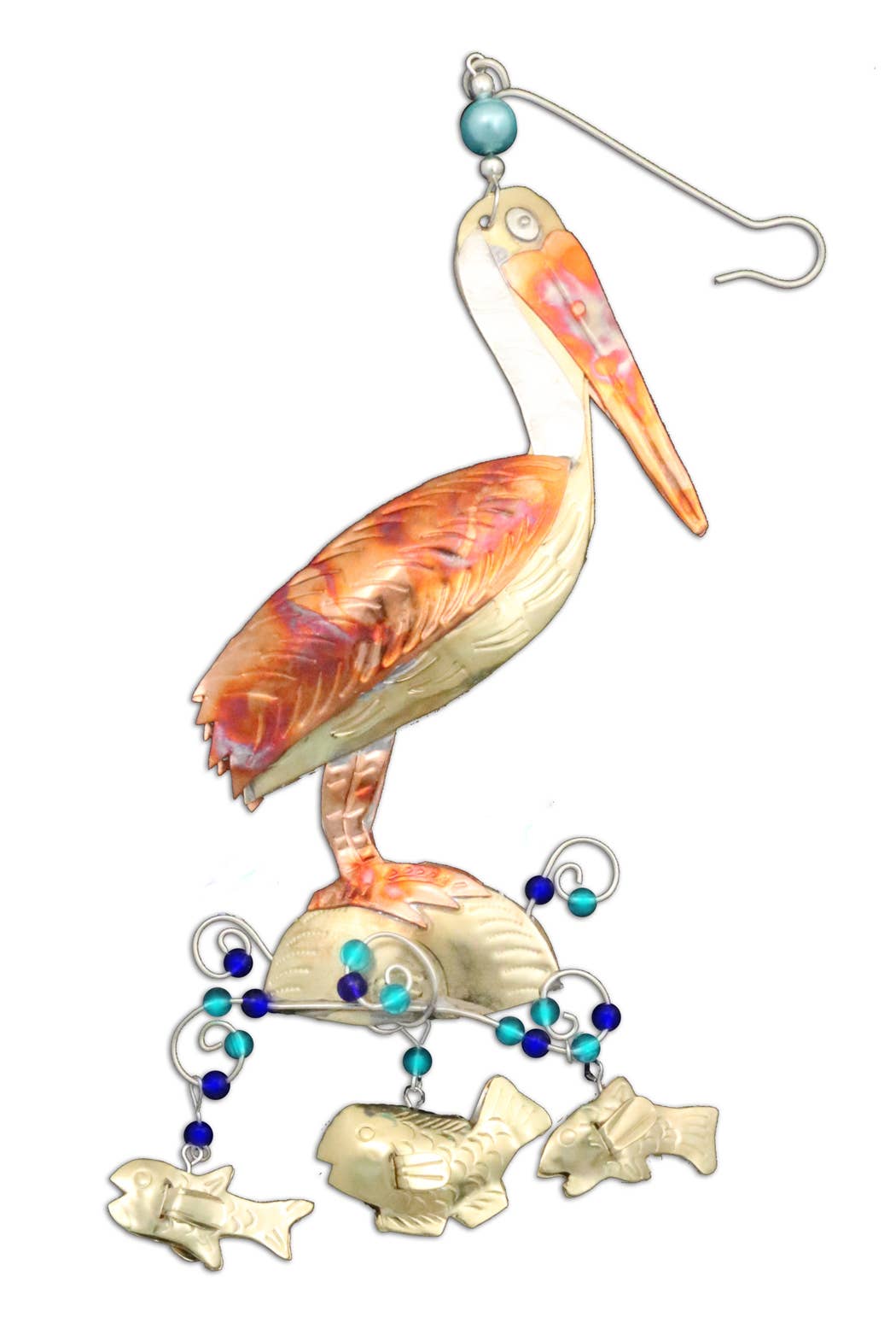 Pelican On The Beach Ornament