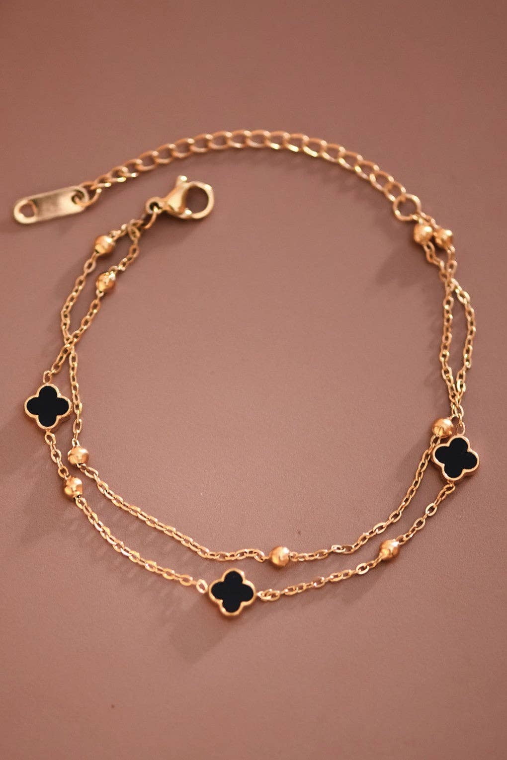 18K Gold Plated Waterproof Stainless Steel Chain Bracelet - 7717: S0OX3T7717