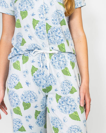 Hydrangea Sleep Pants   Illusion/Blue/Green   -Asst.: Large