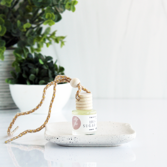 NEW SCENTS! Car Diffusers : Iris+Spun Sugar+Vanilla
