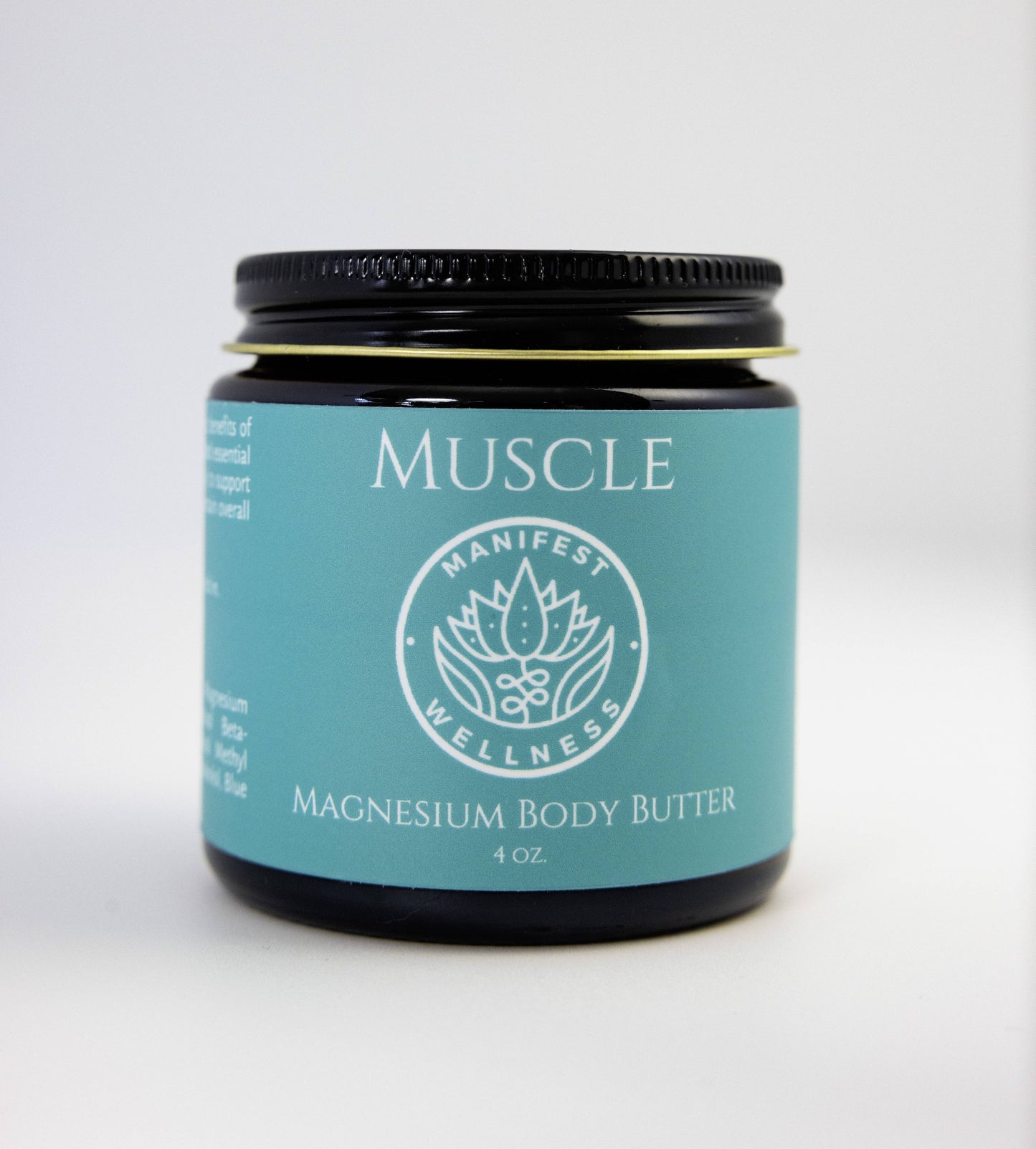 Magnesium Muscle Body Butter Organic Butters & Soothing Oils