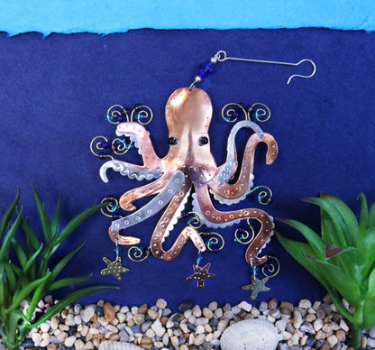 Octavian Octopus Ornament
