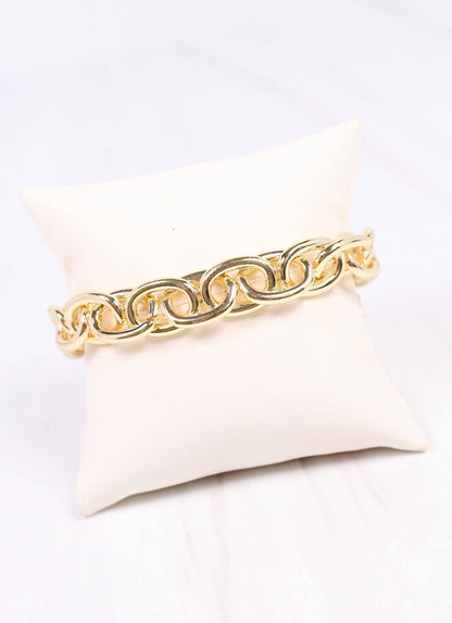 Jo Anne Stretch Bracelet GOLD: Default