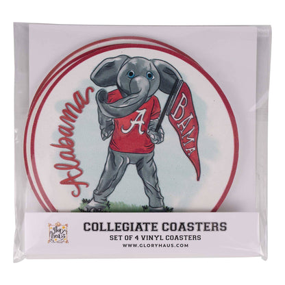 Alabama Mascot Coaster Set/4