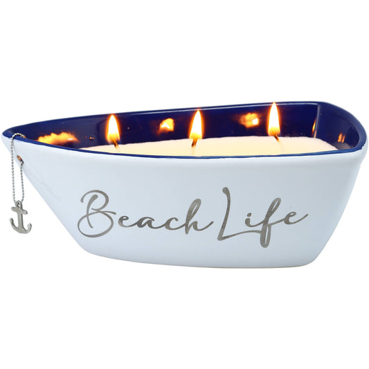 Beach - Triple Wick 10 oz 100% Soy Wax Candle