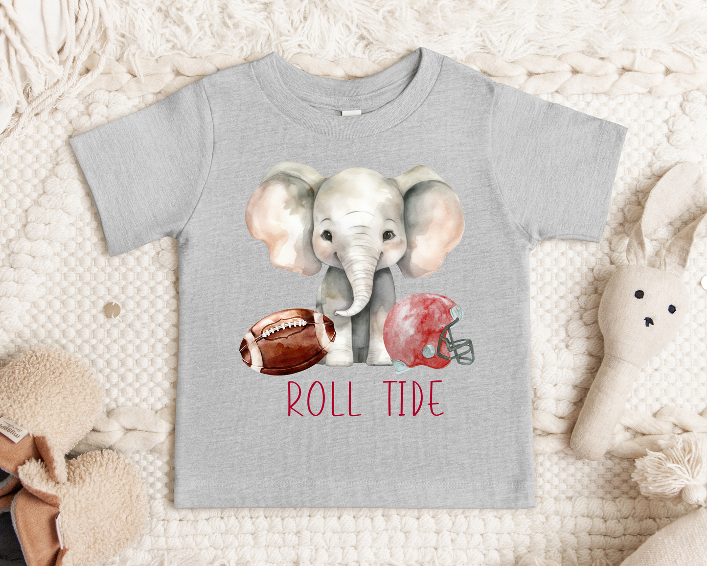 Alabama Baby/Toddler Boy Shirt: Gray / 6-12 month onesie