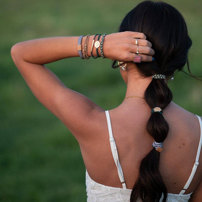 "Journey" Green Sea Turtle Hair Tie Bracelets: Small