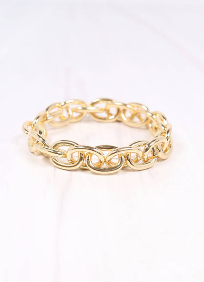 Jo Anne Stretch Bracelet GOLD: Default