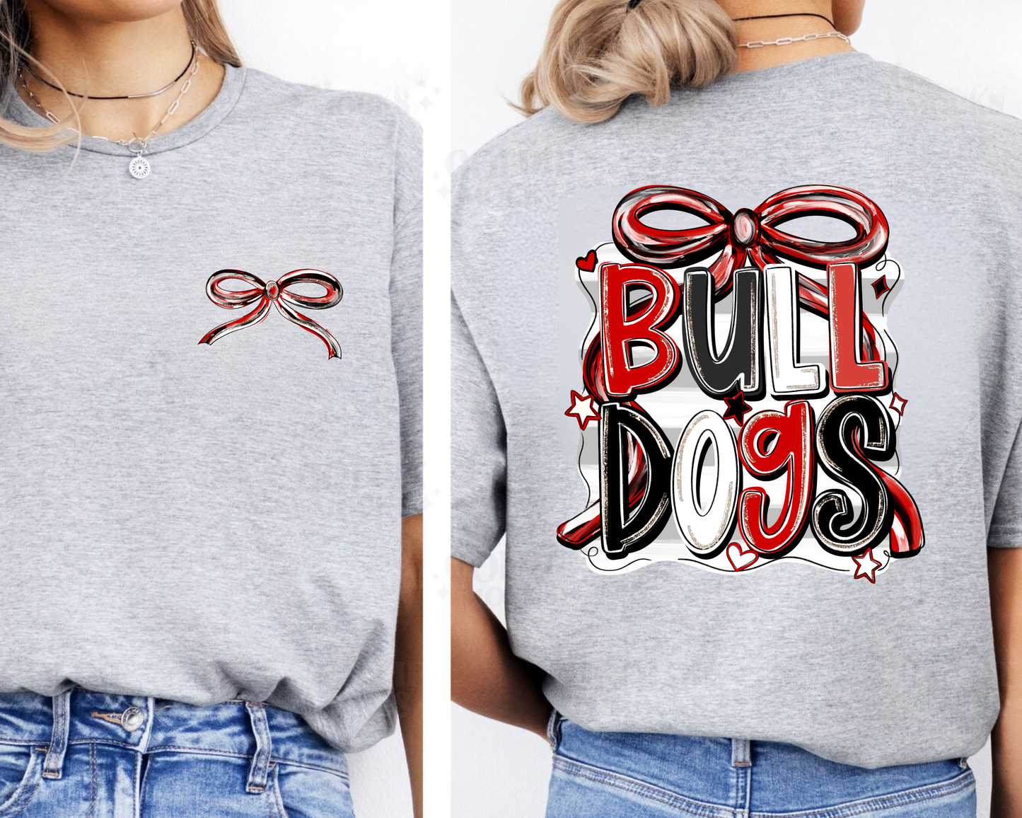 Coquette Georgia Tee : Sport Grey / L / Bella Canvas