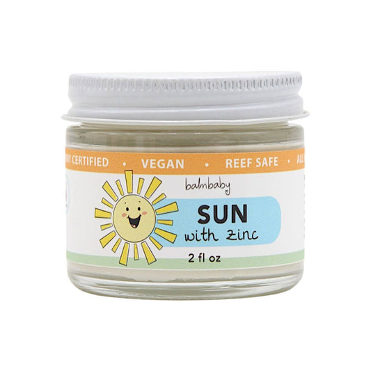 BALM! Baby - SUN! ALL Natural w/ Zinc - Glass Jar