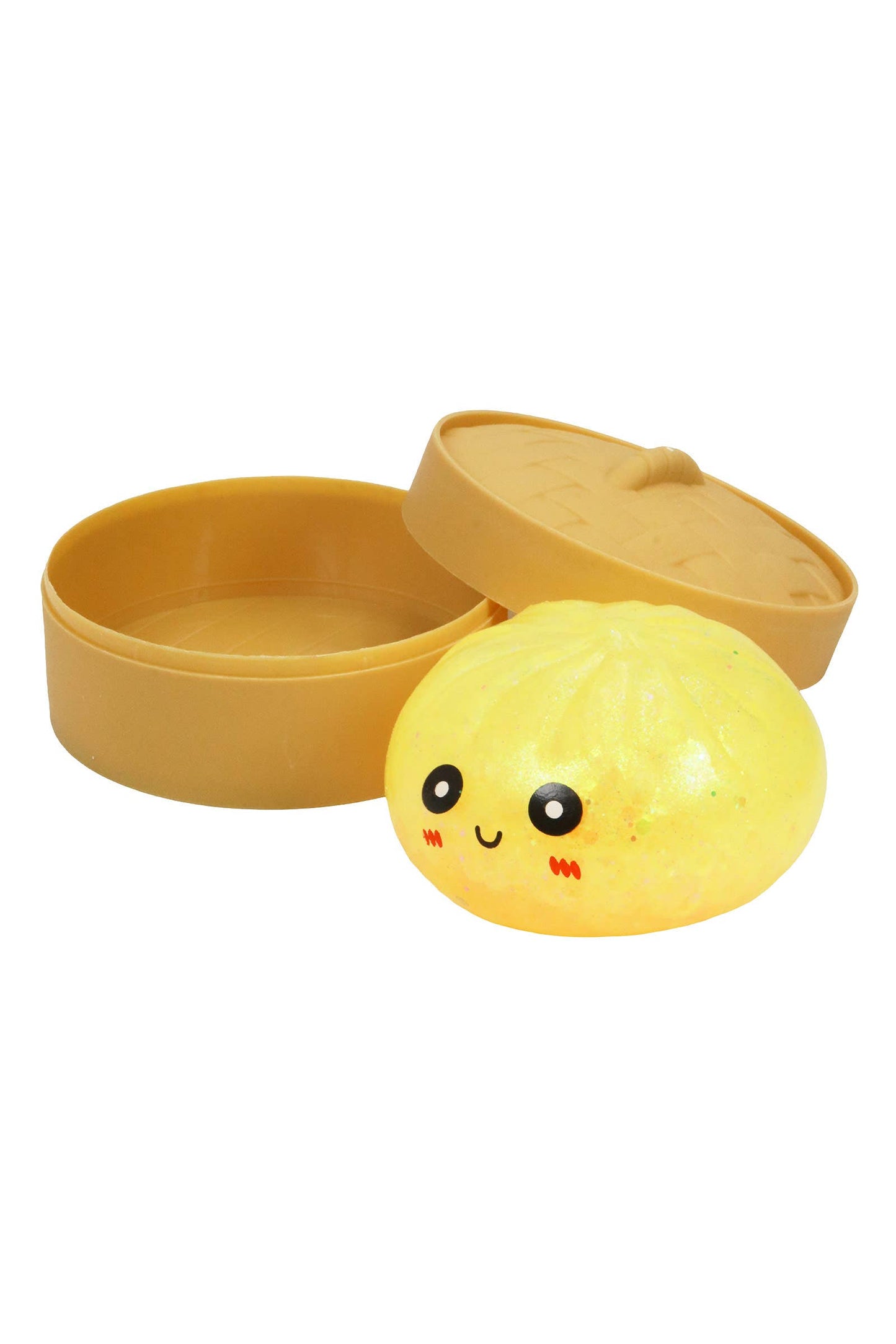 Glittery Bao Bun Dumpling Water Bead Filled Squishy - 12 Pcs: B / ONE SIZE