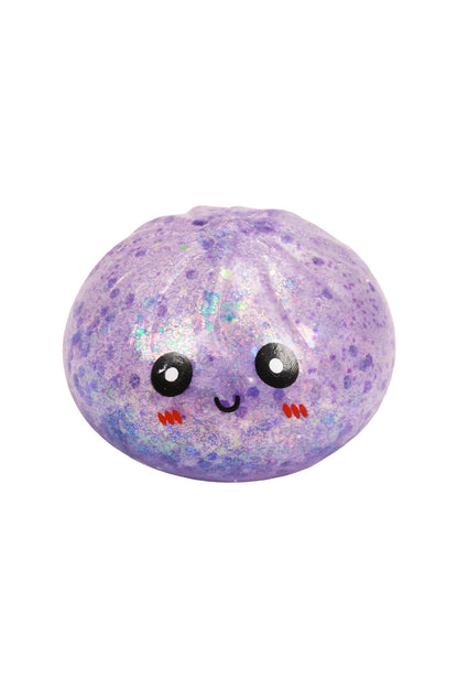 Glittery Bao Bun Dumpling Water Bead Filled Squishy - 12 Pcs: B / ONE SIZE