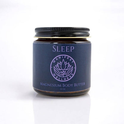 Magnesium Sleep Butter, made with Organic Ingredients