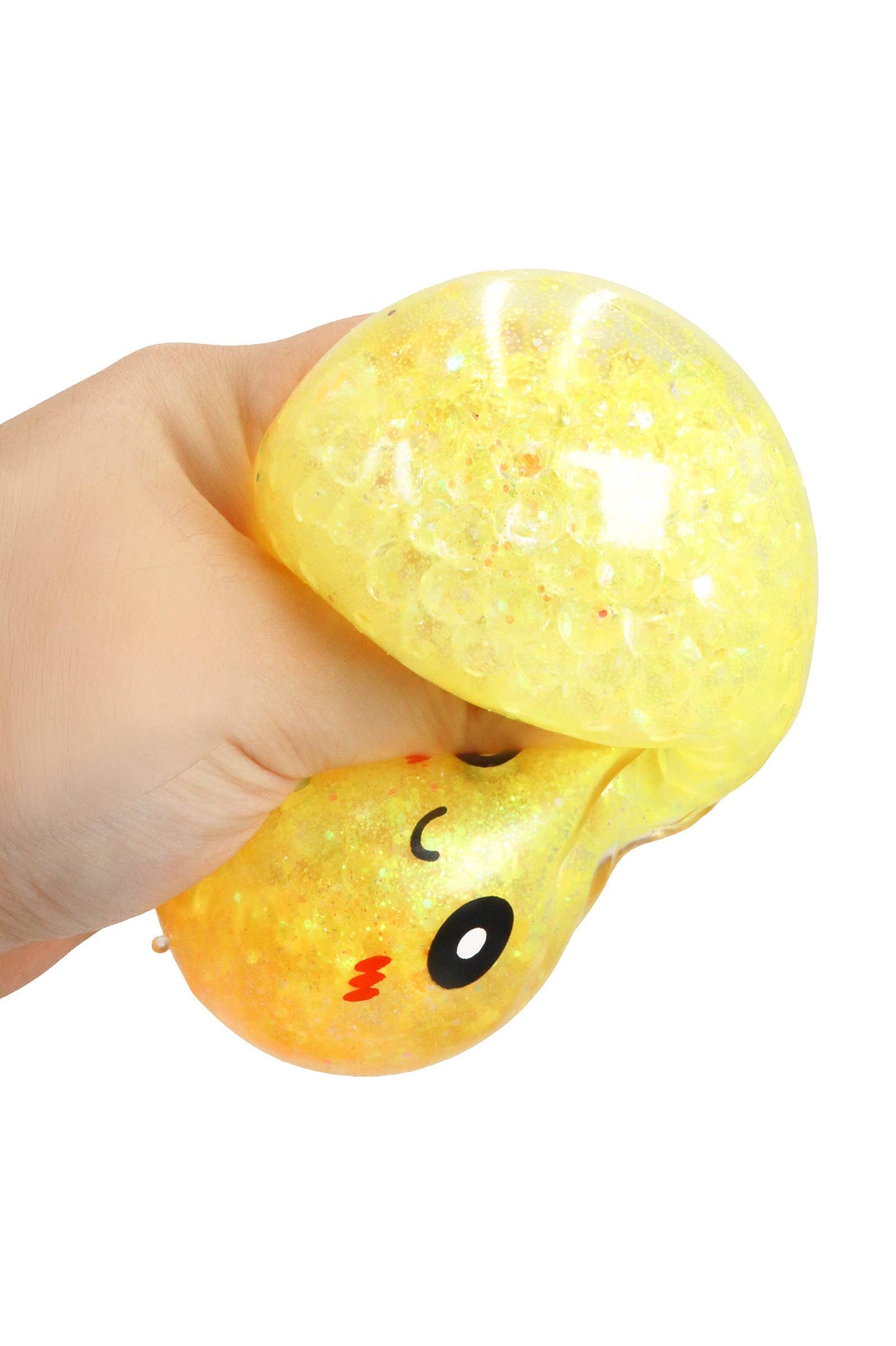 Glittery Bao Bun Dumpling Water Bead Filled Squishy - 12 Pcs: B / ONE SIZE