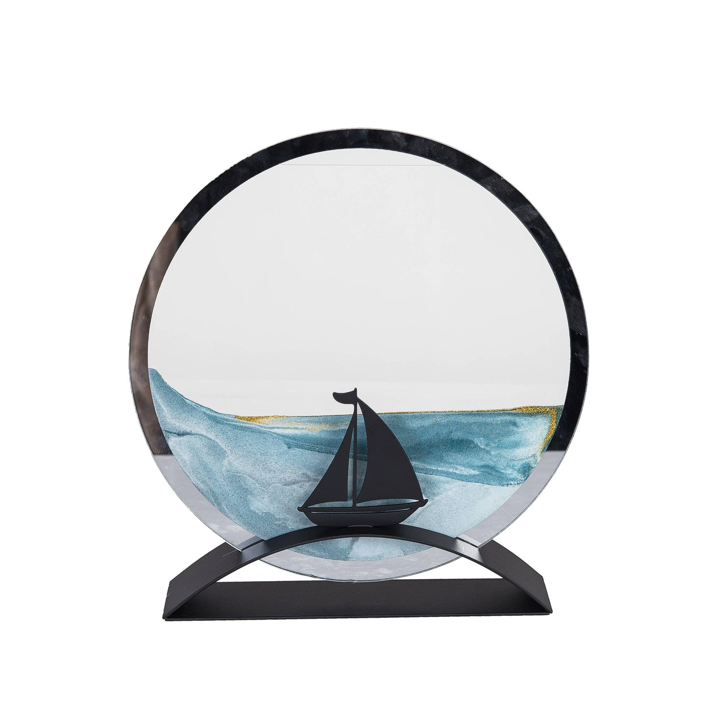 Sailboat Round Sand Art