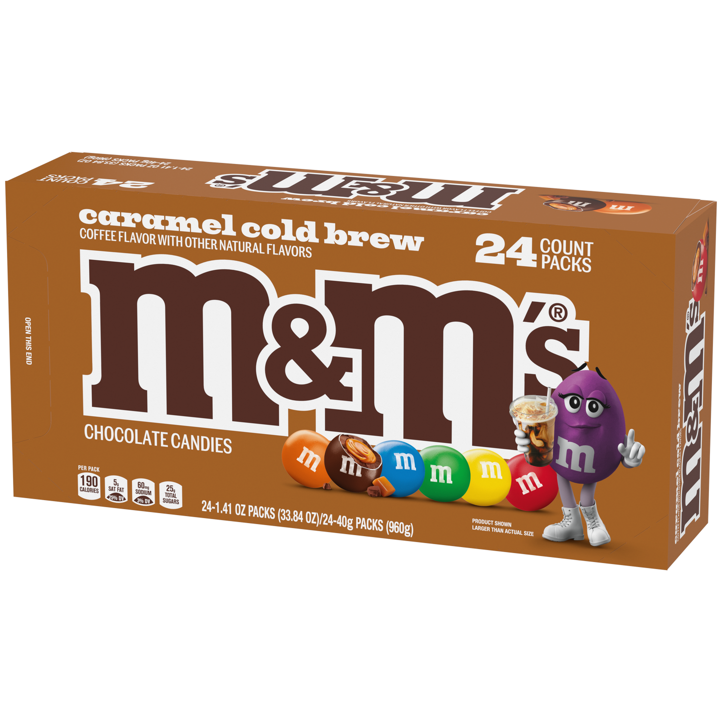 M&M Caramel Cold Brew 1.41oz, 24ct