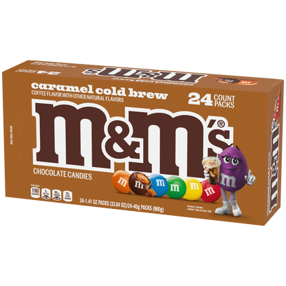 M&M Caramel Cold Brew 1.41oz, 24ct