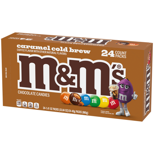 M&M Caramel Cold Brew 1.41oz, 24ct