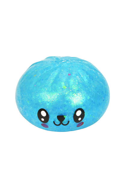 Glittery Bao Bun Dumpling Water Bead Filled Squishy - 12 Pcs: B / ONE SIZE