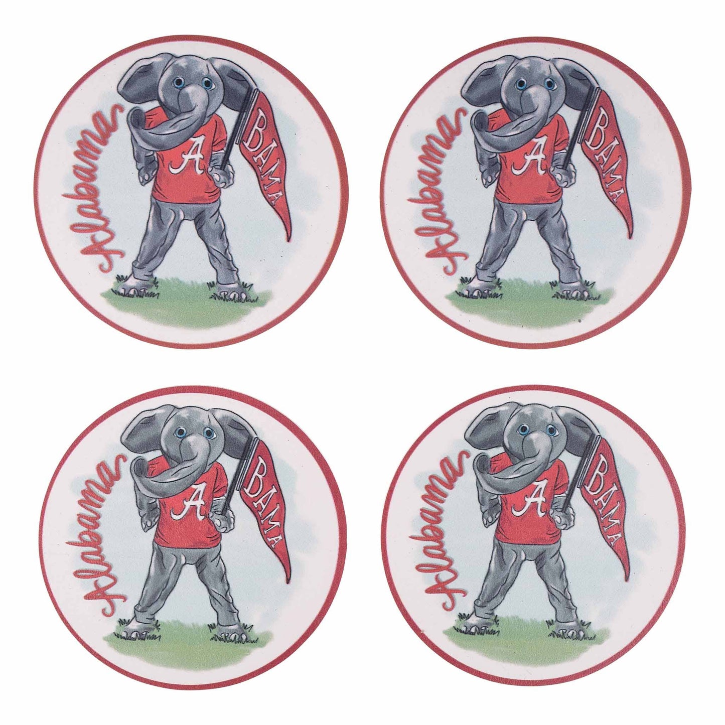 Alabama Mascot Coaster Set/4