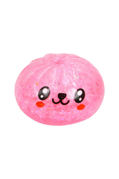 Glittery Bao Bun Dumpling Water Bead Filled Squishy - 12 Pcs: B / ONE SIZE