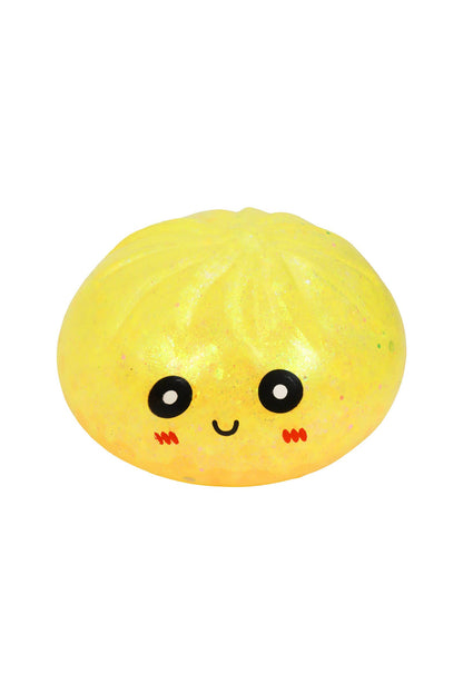 Glittery Bao Bun Dumpling Water Bead Filled Squishy - 12 Pcs: B / ONE SIZE