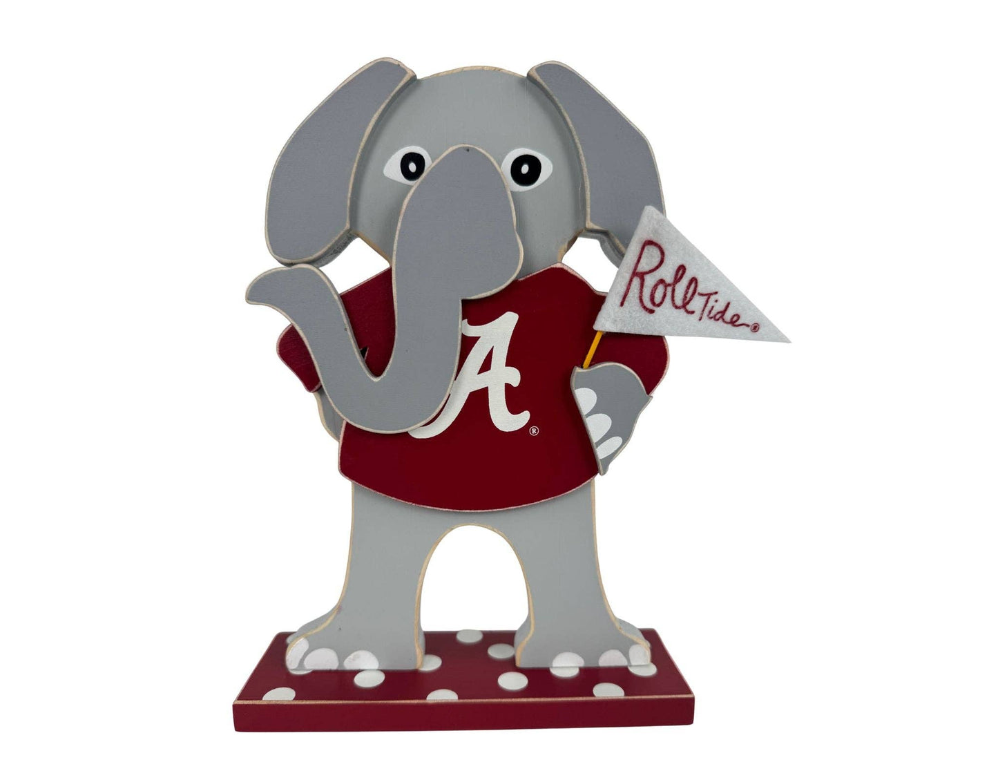Big Al Mascot Wooden Tabletop